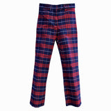 Juniors Navy/Red Plaid #37 Pants - Poree's Embroidery
