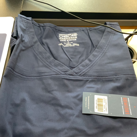 Cherokee scrubs - Poree's Embroidery