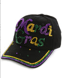 Mardi Gras Bling Bling Cap - Poree's Embroidery