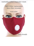 Breathable Respirator Face Mask - Poree's Embroidery