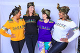 Mardi Gras Parade Shirt - Poree's Embroidery