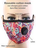 Fashion Forward Breathable Mask with filters - Poree's Embroidery