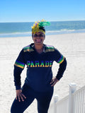 Mardi Gras Parade Shirt - Poree's Embroidery