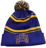 St. Aug Pom Pom Beanie - By Poree's Embroidery