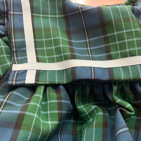 Berhman Plaid Dress - Poree's Embroidery