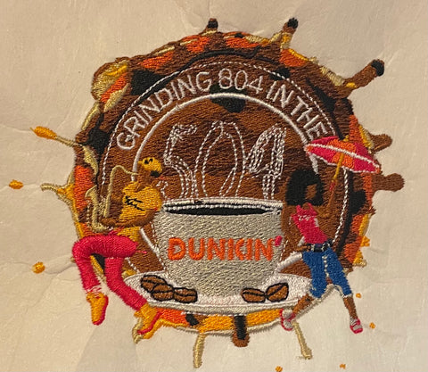 Grinding 804 in the 504 - By Poree's Embroidery