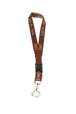 Iota Phi Theta Embroidered Lanyard - Poree's Embroidery